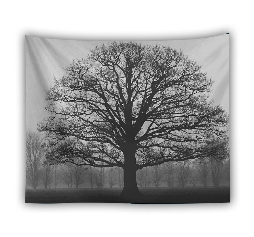Forest beach tapestry foreign trade