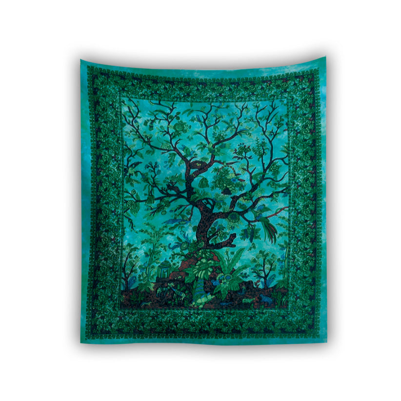 Forest beach tapestry foreign trade