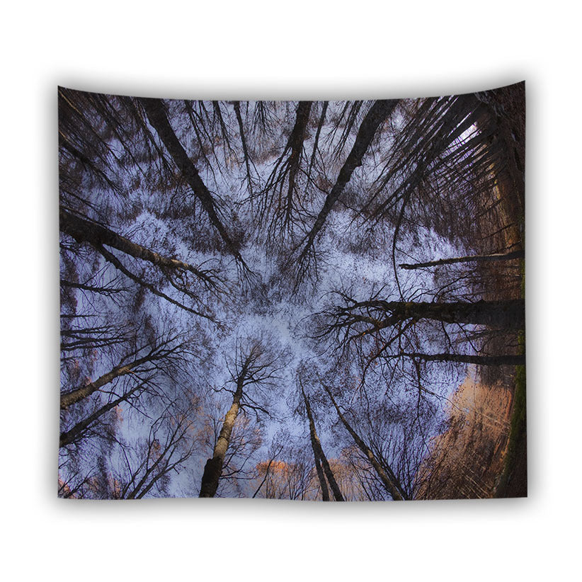 Forest beach tapestry foreign trade