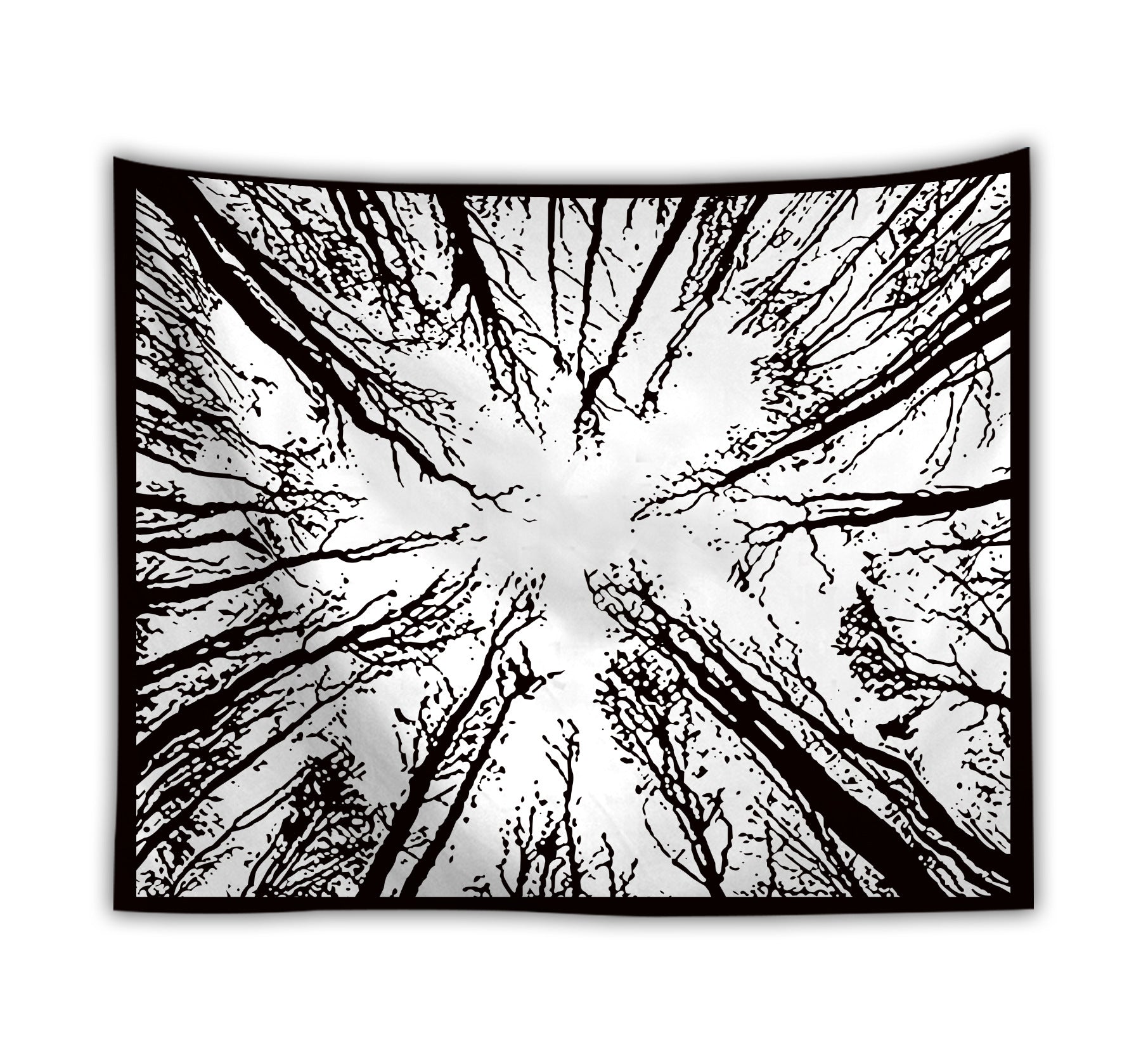 Forest beach tapestry foreign trade