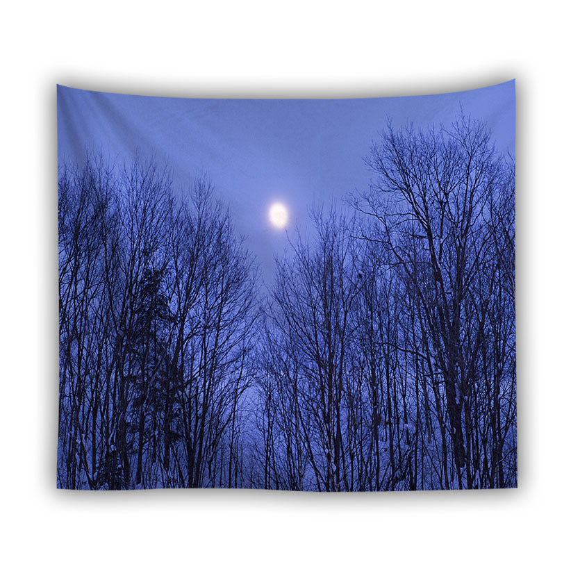 Forest beach tapestry foreign trade