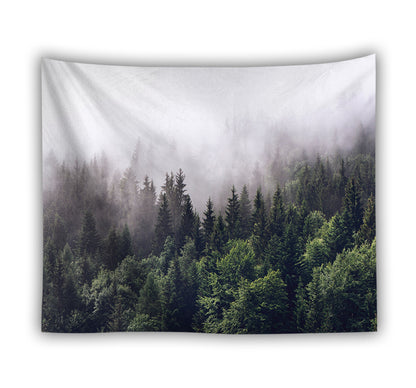 Forest beach tapestry foreign trade 