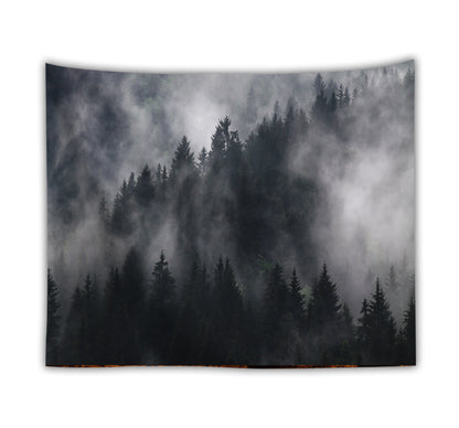 Forest beach tapestry foreign trade 