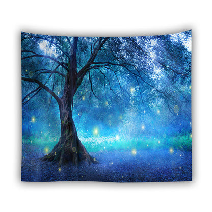 Forest beach tapestry foreign trade 