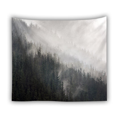Forest beach tapestry foreign trade 