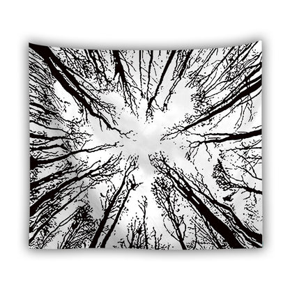 Forest beach tapestry foreign trade 