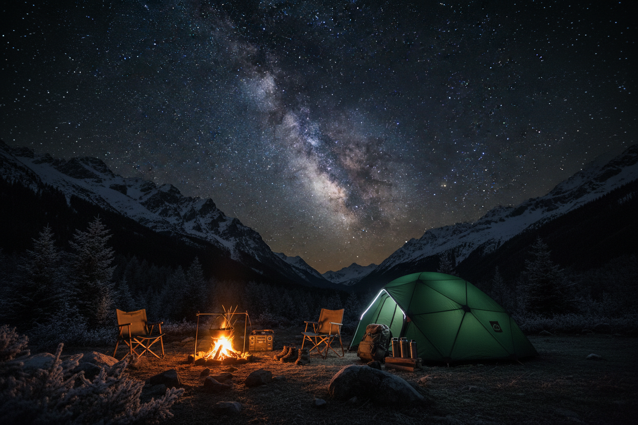 Night Camp Hero